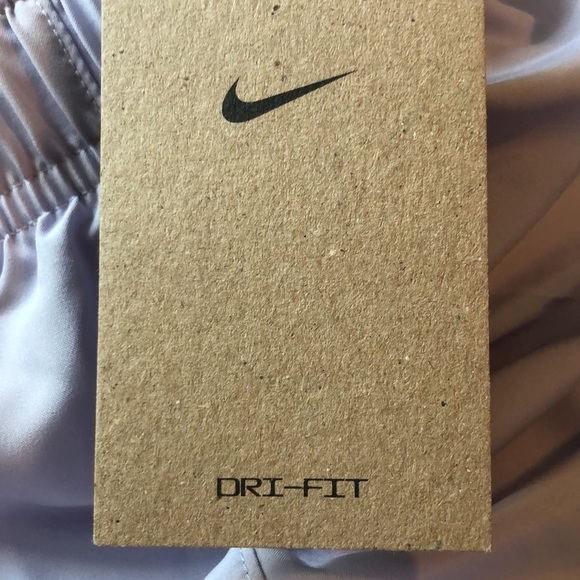 Nike NWT Dri Fit Icon Tempo Shorts Lined Running Shorts Purple Orange Large - Picture 2 of 12